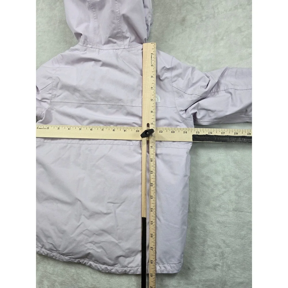 The North‎ Face Down Parka Kids Girls 3T Lavender Nylon Down Hooded Jacket